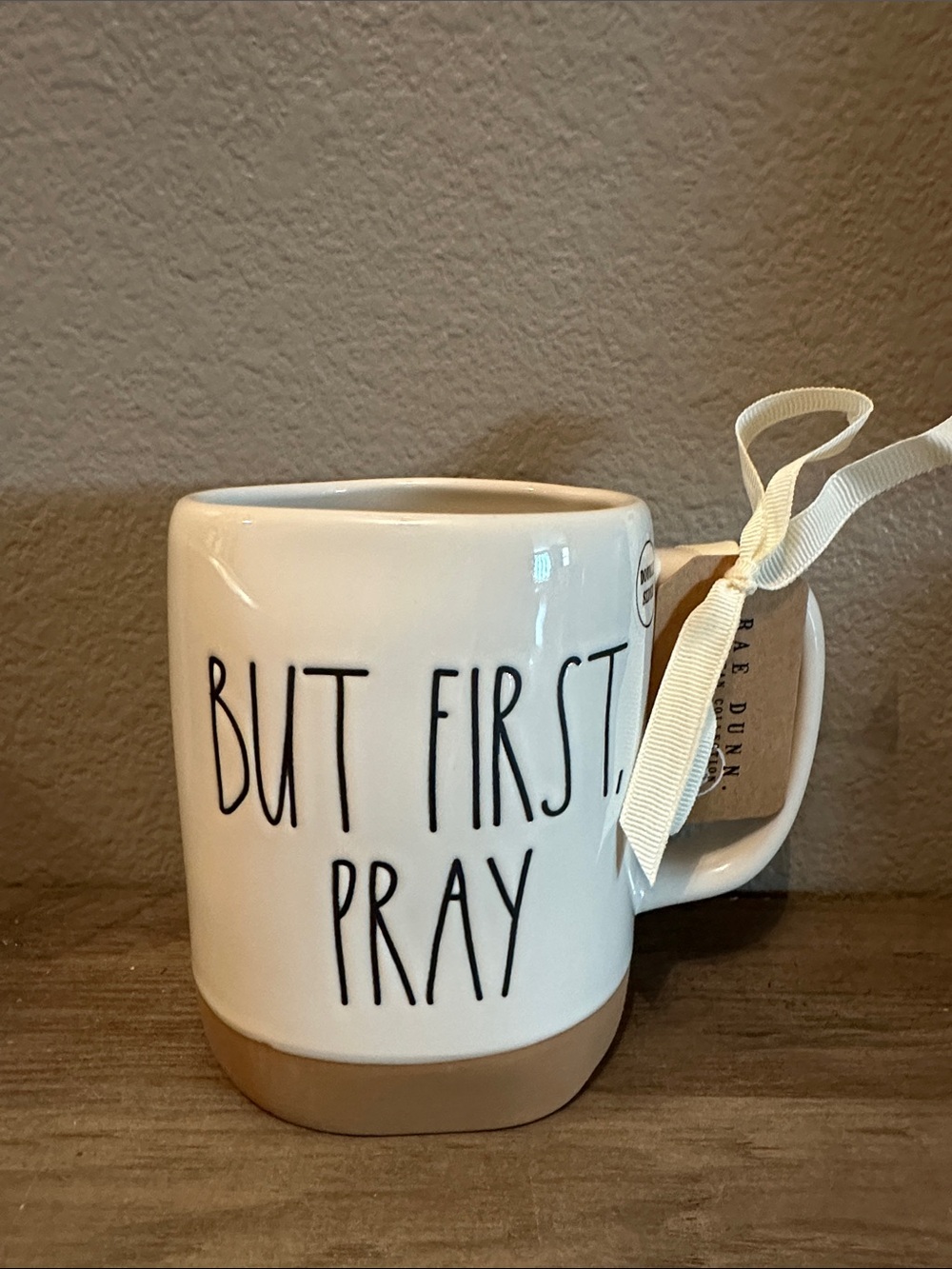 Rae Dunn But First, Pray Mug